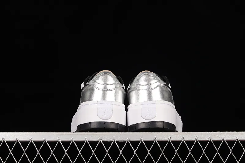 All categories Air Jordan Jordan series basketball shoes Air Jordan 1 Low Z version Air Jordan 1 Elevate Low SE "Wolf Grey" Little AJ first layer thick sole retro basketball shoes DQ8561-001